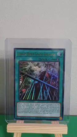 2025 Yugioh Goblin Biker Grand Breakout Spell Card MP25-EN251 Ultra Rare - Image 5