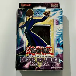 YU-GI-OH Complete Starter Deck Kaiba French First Edition Open 43 Card w/inserts - Image 1