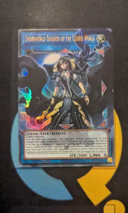 BLGG-EN144 Underworld Goddess of the Close Extended Art Ultra Rare 1st Ed YuGiOh - Image 1