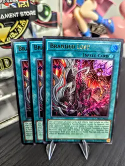 Yu-Gi-Oh! 3x Branded Lost Ultra Rare CH01-EN025 - Image 1
