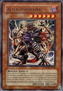 Alien Overlord - Rare CRMS-EN038 - NM - YuGiOh - Image 1