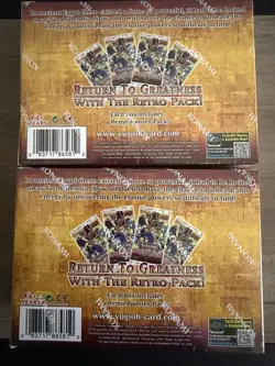 Konami Yu-Gi-Oh! Lot of 2 Retro Pack Sealed Mini Boxes - Image 2