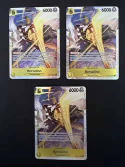3 Borsalino Foil SR EB04-058 One Piece OP15 Adventure On Kami’s Island Eng Mint - Image 1