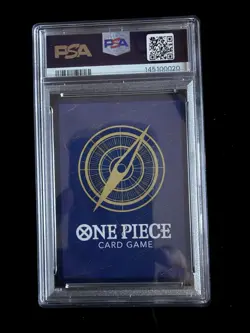 2024 One Piece OP08 EN Treasure Rare #109 Monkey D Luffy PSA 10 GEM MINT - Image 2