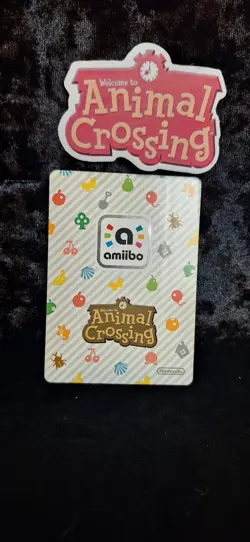 Animal Crossing Nintendo Amiibo Card Muffy #091 Regular Card Stock Authentic - Image 2