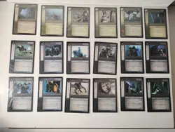 Lord Of The Rings TCG 18 Rare Card Lot Decipher - Image 1