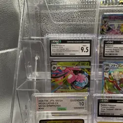 Graded Japanese/English Pokemon TCG 7-Card Lot: Espeon ex, Eevee, Glaceon - Image 5
