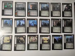 Lord Of The Rings TCG 18 Rare Card Lot Decipher - Image 1