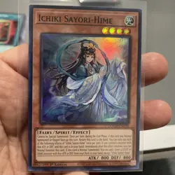 Ichiki Sayori-Hime DOOD-EN030 SUPER RARE 1st Edit NM! +Bonus Card FREE SHIPPING! - Image 1