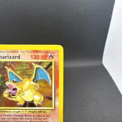 Base Set (Unlimited) Charizard #4/102 Pokemon Card - Image 2