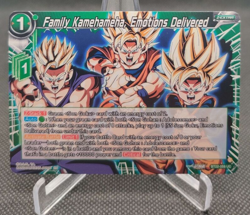 Dragon Ball Super Family Kamehameha Emotions Delivered DBZ TCG CCG card - Image 1
