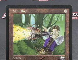 MTG Null Rod- Signed -Weatherlight Magic the Gathering Card #154 - Image 3