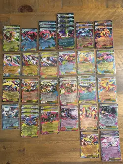 Pokemon TCG Mega Evolution Double Rare EX Bundle (41 Cards) - Image 1