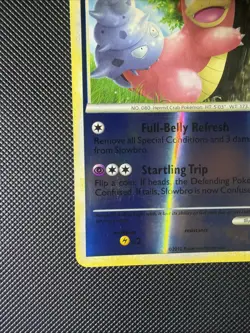 2010 Pokemon SLOWBRO Undaunted Set REVERSE HOLO HeartGold SoulSilver Card 38/90 - Image 2