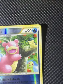 2010 Pokemon SLOWBRO Undaunted Set REVERSE HOLO HeartGold SoulSilver Card 38/90 - Image 4