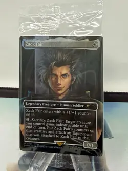 MTG Zack Fair Promo FFVII REBIRTH Nintendo Switch 2 Pack-In Bonus Sealed - Image 5
