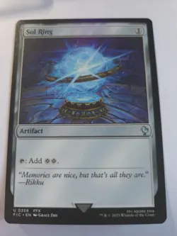 Magic The Gathering - Sol Ring - Commander: Final Fantasy - Regular - U - 358 - Image 1
