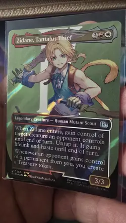 Wizards of the Coast Zidane, Tantalus Thief FF U 0550 Surge Foil - Image 1