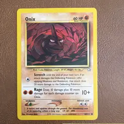 Pokemon TCG Neo Revelation Lot (3) Onix/Phanpy/Sudowoodo Eng 2000 69/111 - Image 2