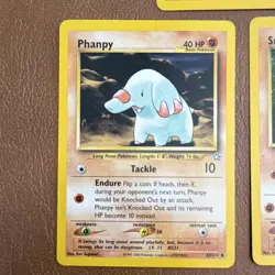 Pokemon TCG Neo Revelation Lot (3) Onix/Phanpy/Sudowoodo Eng 2000 69/111 - Image 3