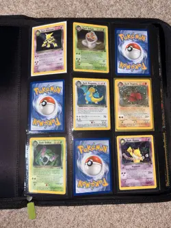 HUGE Pokemon Binder Collection - 85% Team Rocket Set, Love Birds, Van Gogh Eevee - Image 5