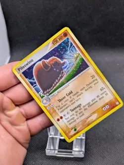 Piloswine 13/109 Pokemon Holo EX Team Rocket Returns Played - Image 2