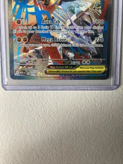 Pokemon - Mega Lucario EX 179/132 Mega Evolution SIR NM - Image 5