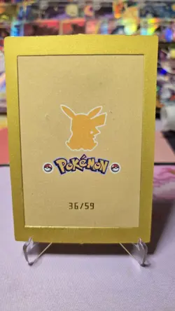 Pokemon Chinese Mengka Pikachu Van Gogh Gold Frame Case Hit Card 36/59 Low Pop - Image 2