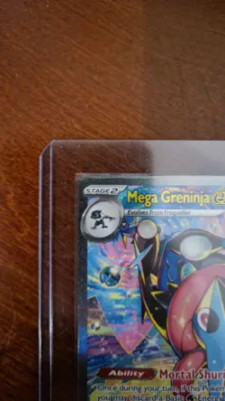 Mega Greninja EX 116/086 Chaos Rising SIR English Pokemon Card NM - Image 3