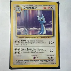 Pokemon TCG Dragonair 18/102 Base Set Uncommon Regular Eng Stage 1 80 HP - Image 1