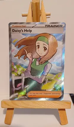 Pokemon Scarlet & Violet 151 Daisy’s Help Ultra Rare Full Art 195/165 A.O.C - Image 1