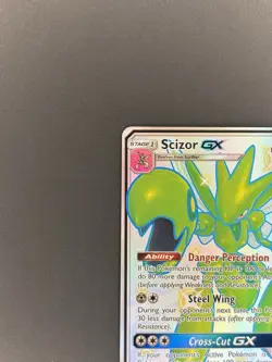 Pokemon TCG Scizor GX SV72/SV94 Hidden Fates Shiny Vault Holo English 2019 - Image 3