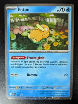 Pokemon Karte Enton MEP 007 MEP Black Star Promos Deutsch NM - Image 1