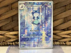 Poliwhirl 176/165 Sv: Scarlet & Violet 151 Holo Pokemon TCG Illustration Rare IR - Image 1