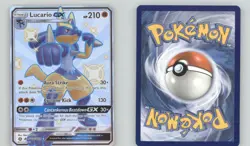 LUCARIO GX SV64/SV94 SHINY GX RARE HIDDEN FATES SHINY VAULT POKEMON NEAR MINT - Image 1