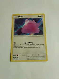 Pokemon Ditto 17/18 Detective Pikachu Holo Nm - Image 1