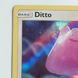 Pokemon Ditto 17/18 Detective Pikachu Holo Nm - Image 4
