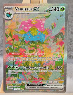 Pokemon Venusaur ex 198/165 Scarlet & Violet 151 Special Illustration Rare Holo… - Image 2