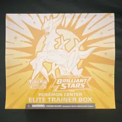 Pokemon Elite Trainer Box Sword & Shield Brilliant Stars Arceus Pokemon Center - Image 1