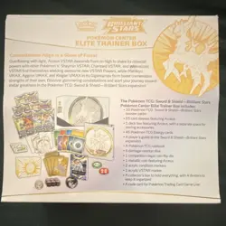 Pokemon Elite Trainer Box Sword & Shield Brilliant Stars Arceus Pokemon Center - Image 2