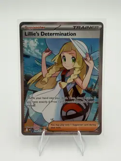 Pokemon TCG Lillie’s Determination 169/132 Mega Evolution Full Art Rare Holo NM - Image 1