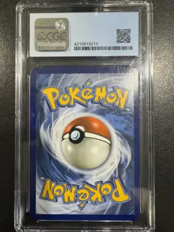 2016 Pokemon Dragons Exalted 85 RAYQUAZA EX CGC 8.5 NM MINT 🐲 45 Deg Holo Sheen - Image 2