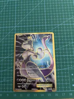 Pokemon Mewtwo EX Full Art Holo Ultra Rare 103/108 Evolutions ENG 2016 - Image 1