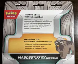 Pokemon Mabosstiff ex Showcase Box & Enhanced 2-Pack Blister 3 TCG Packs - Image 2
