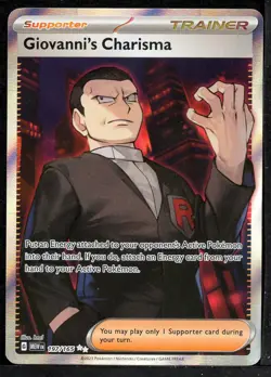 Giovanni's Charisma 197/165 (NM) - 151 - Ultra Rare - Image 1