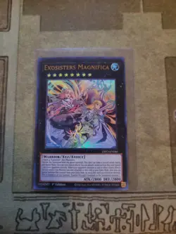 YUGIOH EXOSISTERS MAGNIFICA DIFO-EN046 ULTRA 1ST ED NM - Image 1