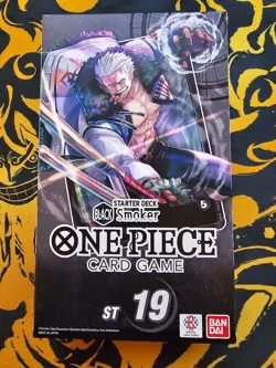 One Piece Card Game Starter Deck Black Smoker ST19 Sealed NEW - Image 1