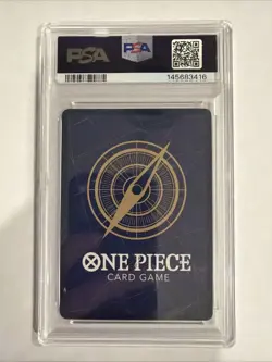 2025 ONE PIECE OP13-CARRYING ON HIS WILL TREASURE RARE MONKEY D. LUFFY PSA 10 - Image 2