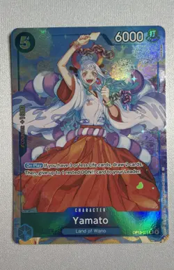 Yamato (Alternate Art) OP13-054 Carrying On His Will Foil One Piece TCG - Image 1