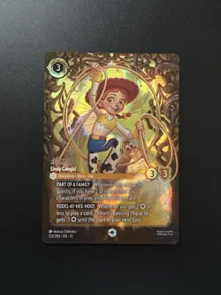 Jessie Lively Cowgirl 223/204 Enchanted - Wilds Unknown Disney Lorcana - English - Image 1
